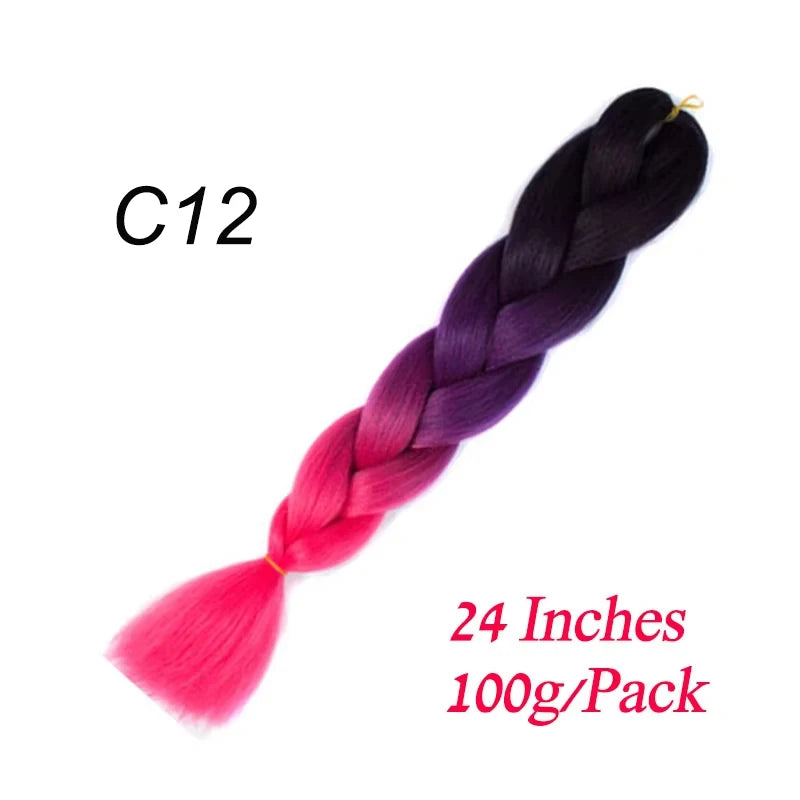 24 Inch Kanekalon Braiding Hair