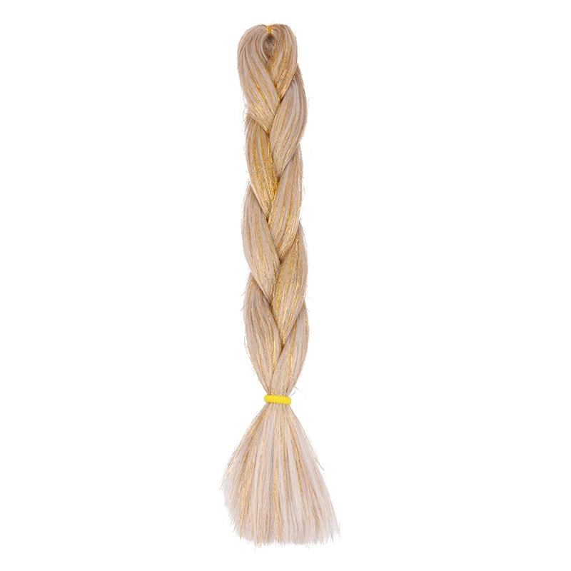 24 inch Tinsel and Regular Henlon Braiding Hair