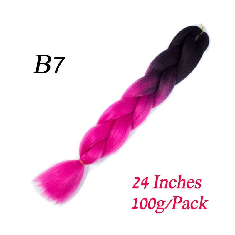 24 Inch Kanekalon Braiding Hair