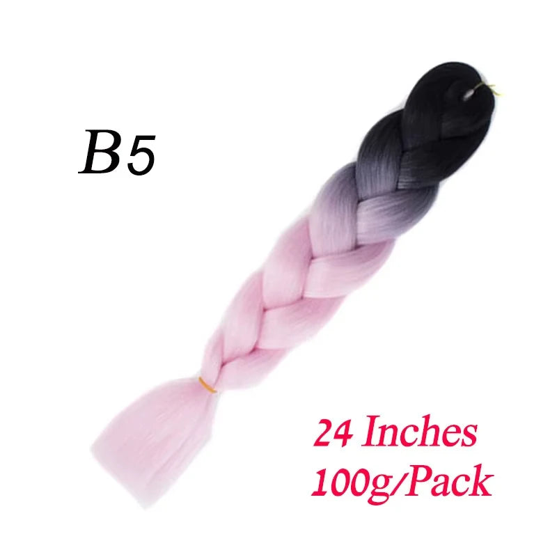 24 Inch Kanekalon Braiding Hair