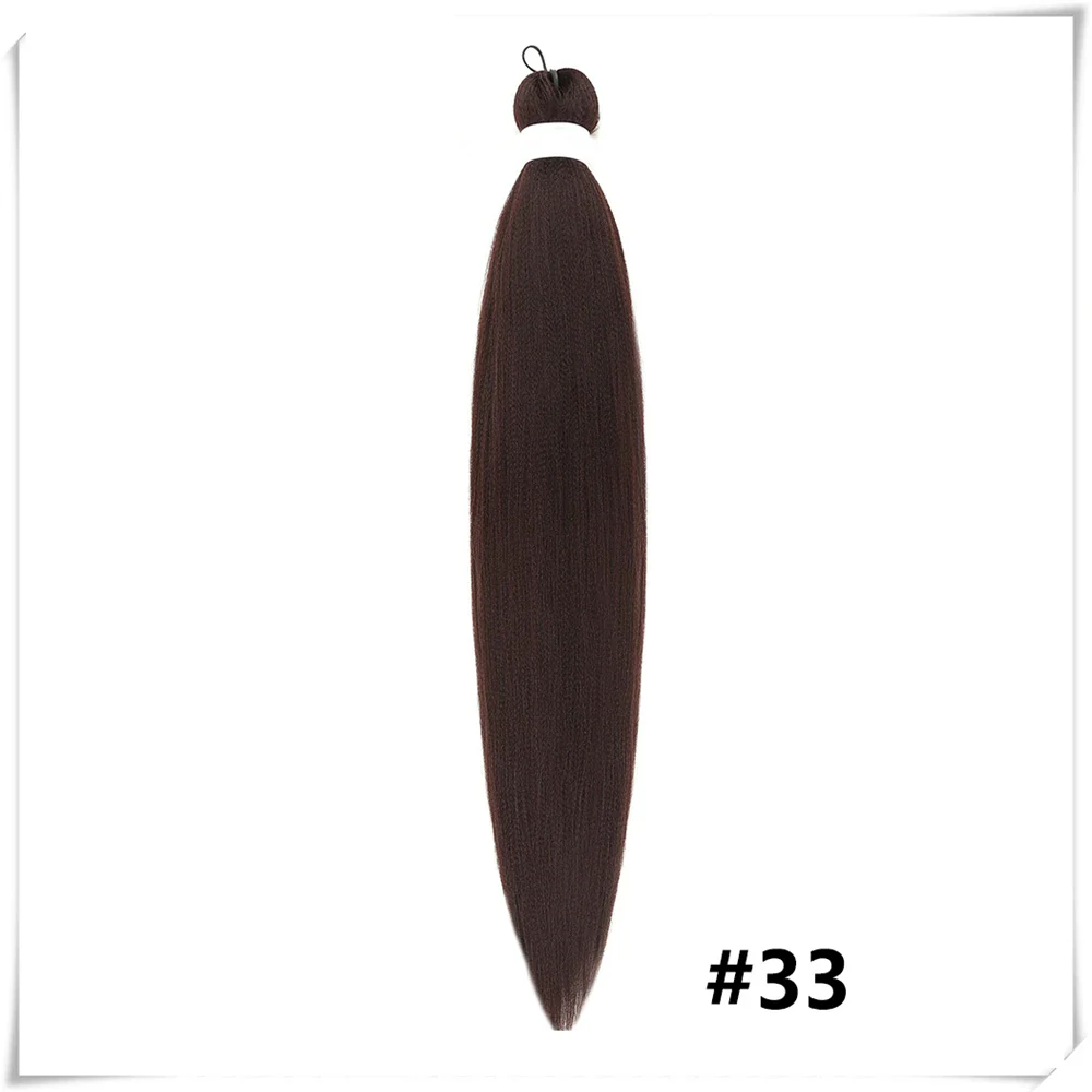 Yaki Straight Braiding Hair - colors