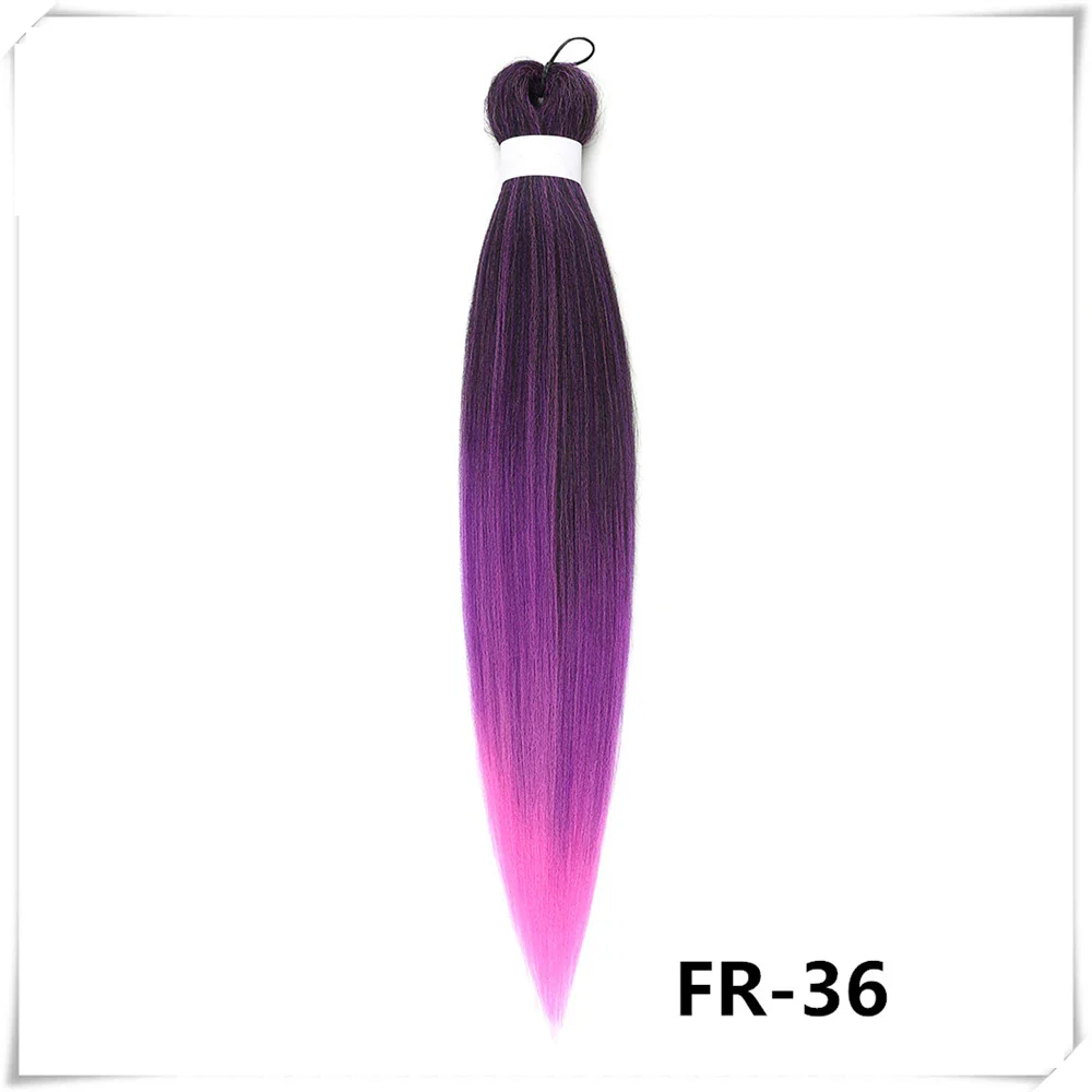 Yaki Straight Braiding Hair - colors