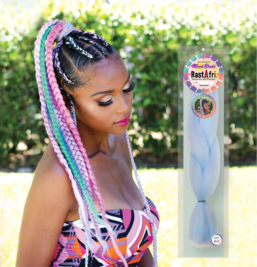 Mood Braid 48" Color Changing Braiding Hair Extensions