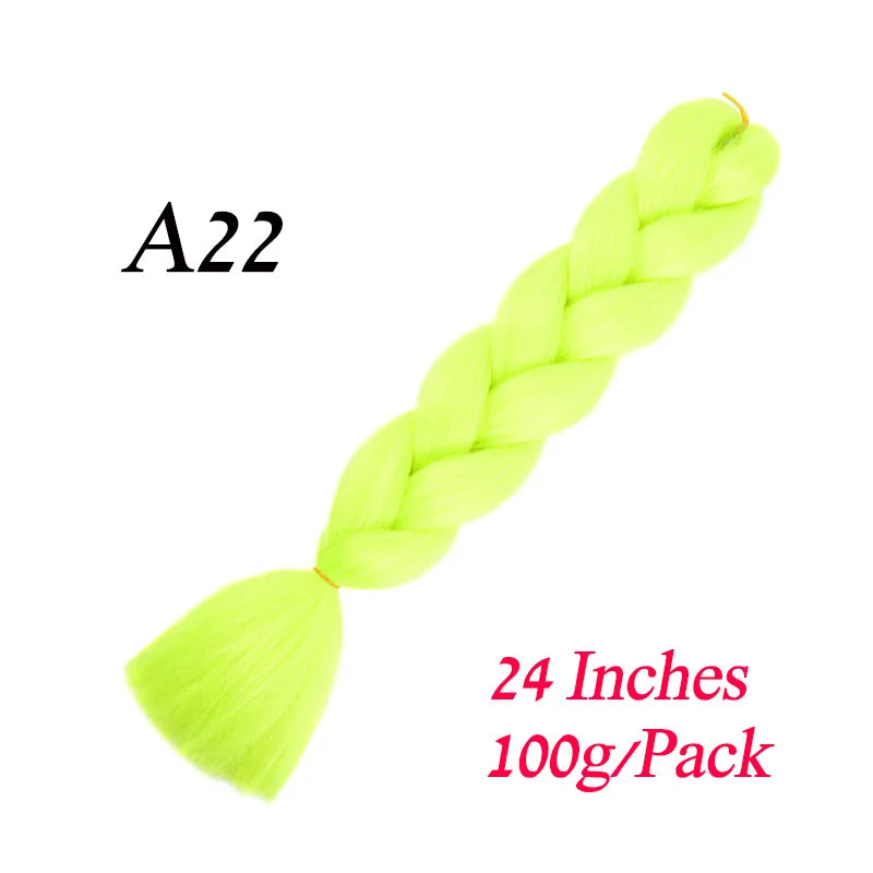 24 Inch Kanekalon Braiding Hair