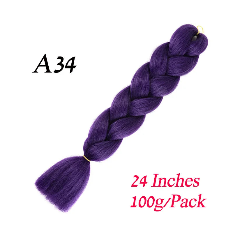 24 Inch Kanekalon Braiding Hair