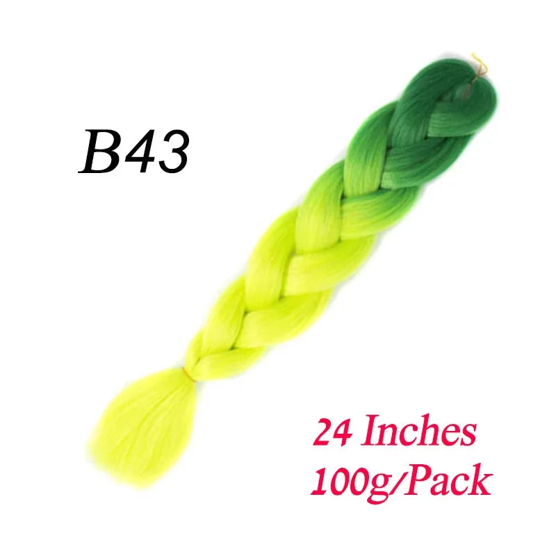 24 Inch Kanekalon Braiding Hair
