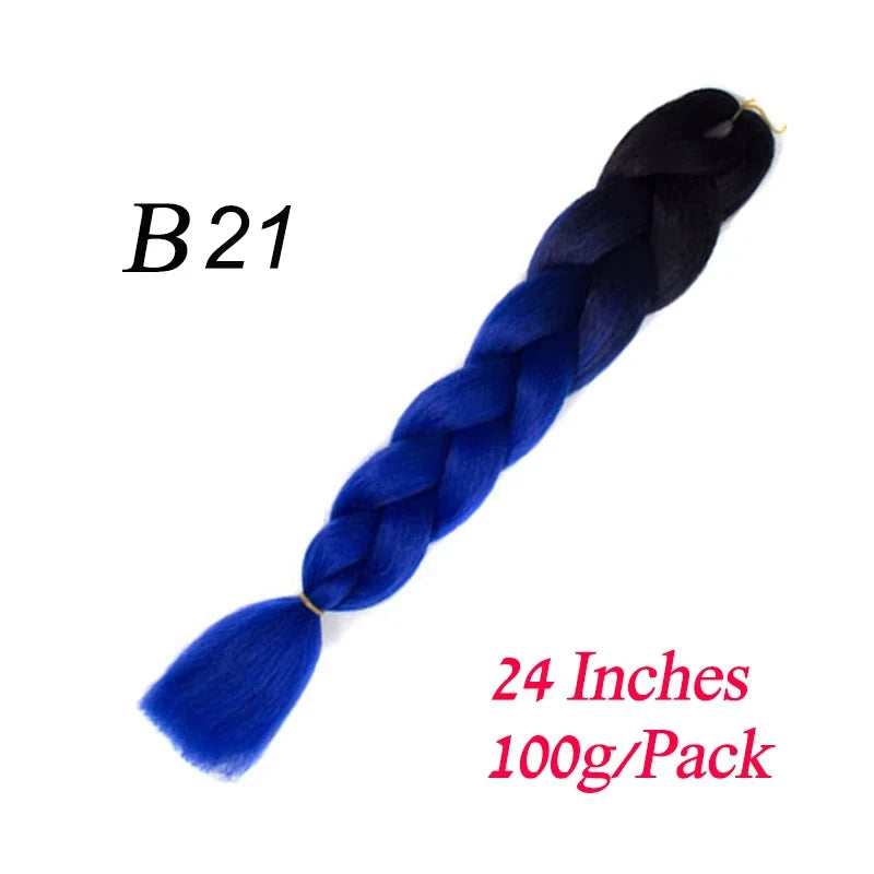 24 Inch Kanekalon Braiding Hair