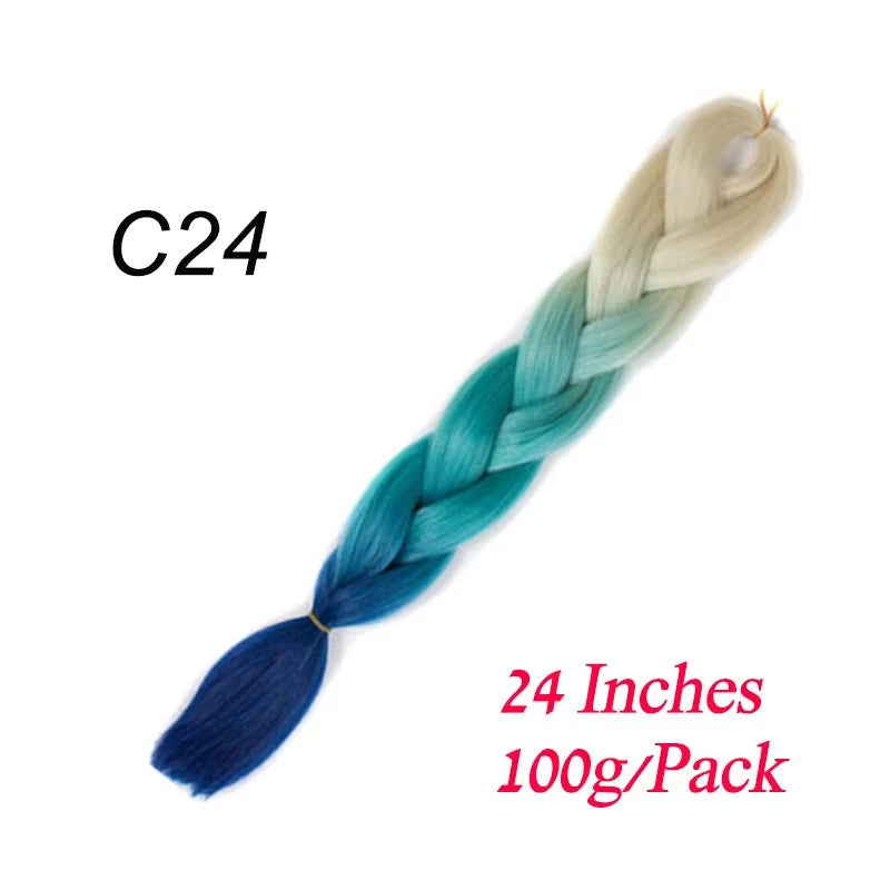24 Inch Kanekalon Braiding Hair