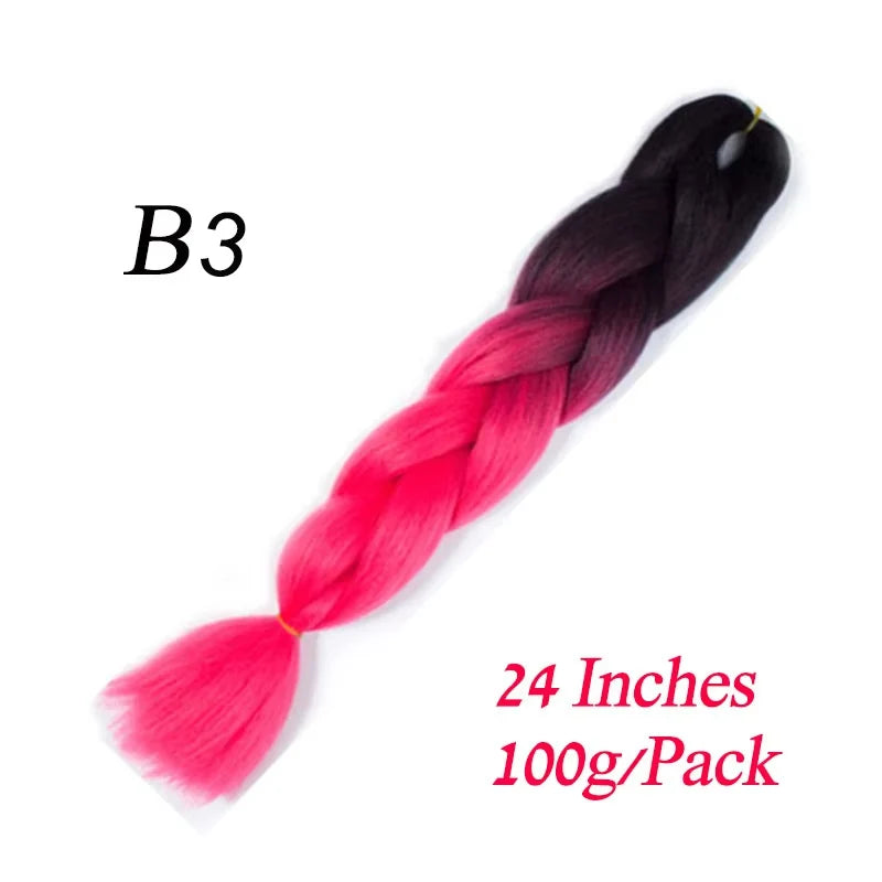 24 Inch Kanekalon Braiding Hair