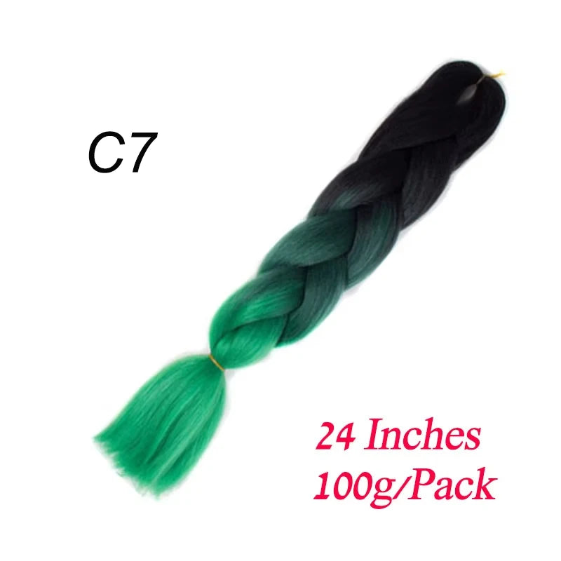 24 Inch Kanekalon Braiding Hair