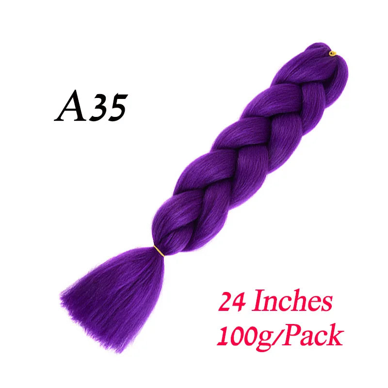 24 Inch Kanekalon Braiding Hair