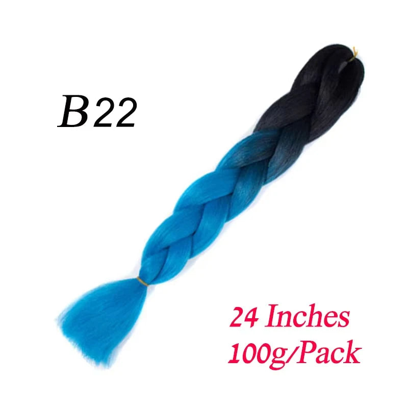 24 Inch Kanekalon Braiding Hair