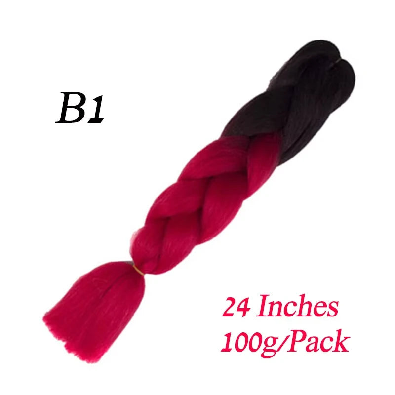 24 Inch Kanekalon Braiding Hair