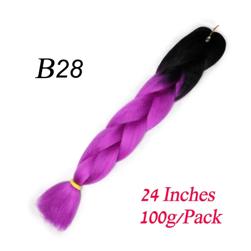 24 Inch Kanekalon Braiding Hair