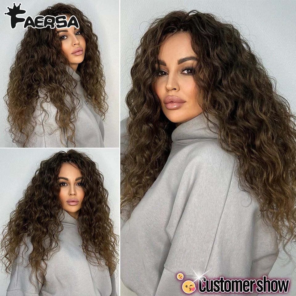 Deep Wavy Twist Crochet Hair Afro Curls Water Wave Crochet Braids Synthetic Curly Braiding Hair Extensions for Women 18 24 Inch