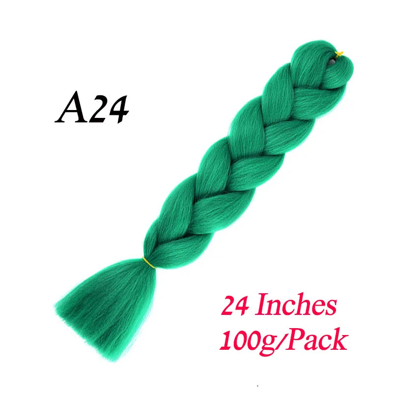 24 Inch Kanekalon Braiding Hair