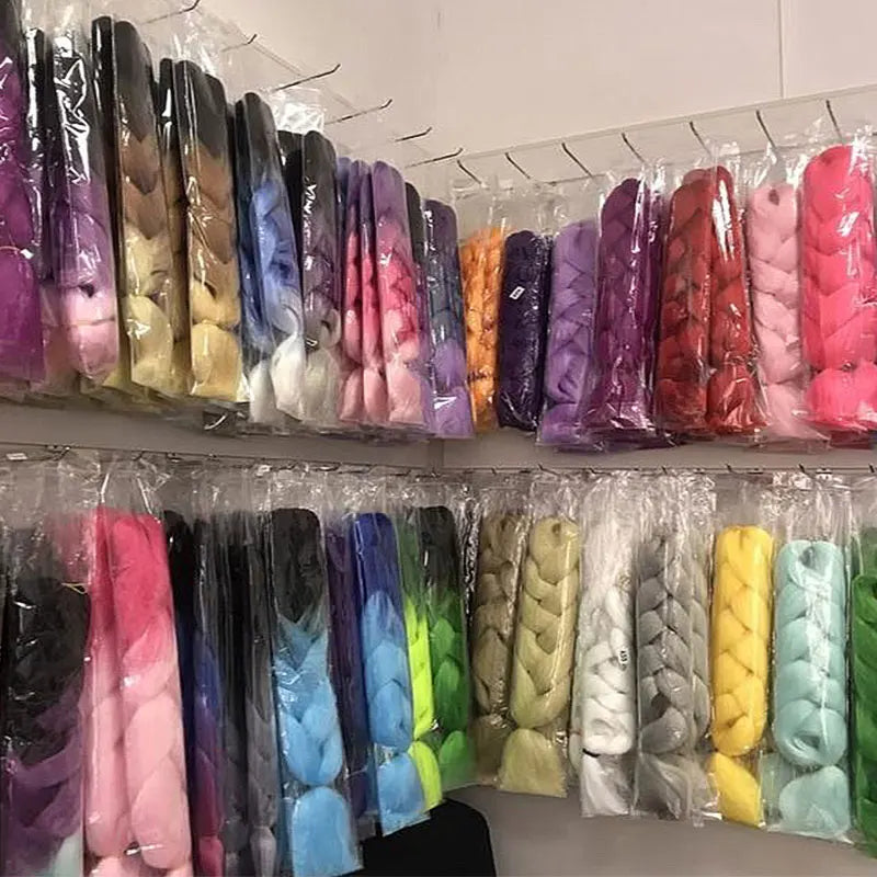 24 inch Kanekalon Braiding Hair