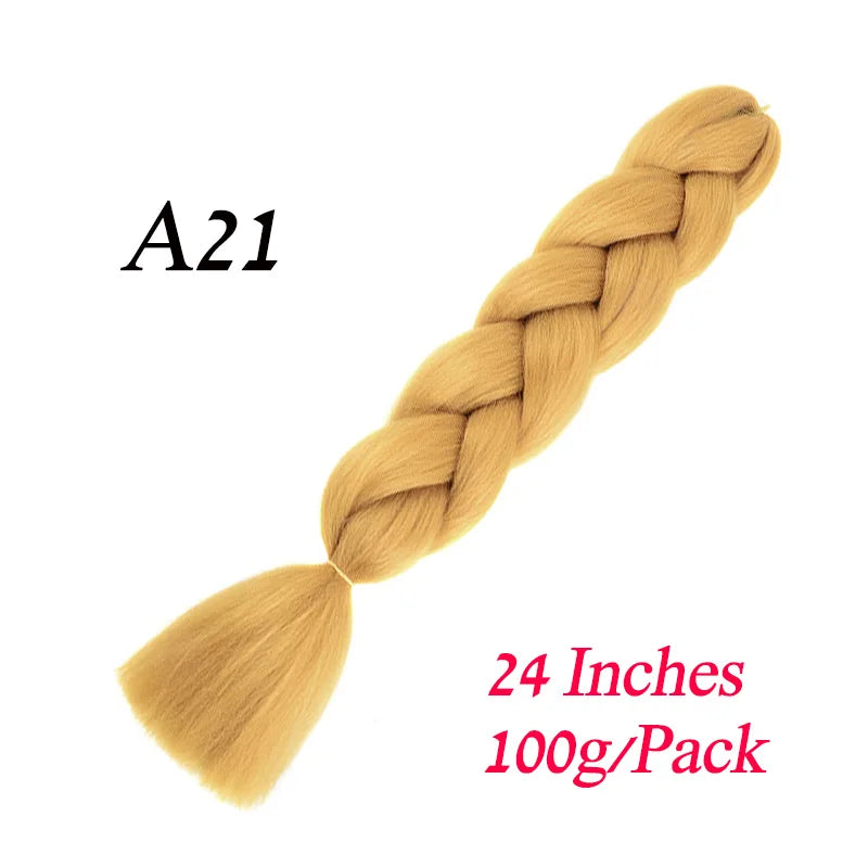 24 Inch Kanekalon Braiding Hair