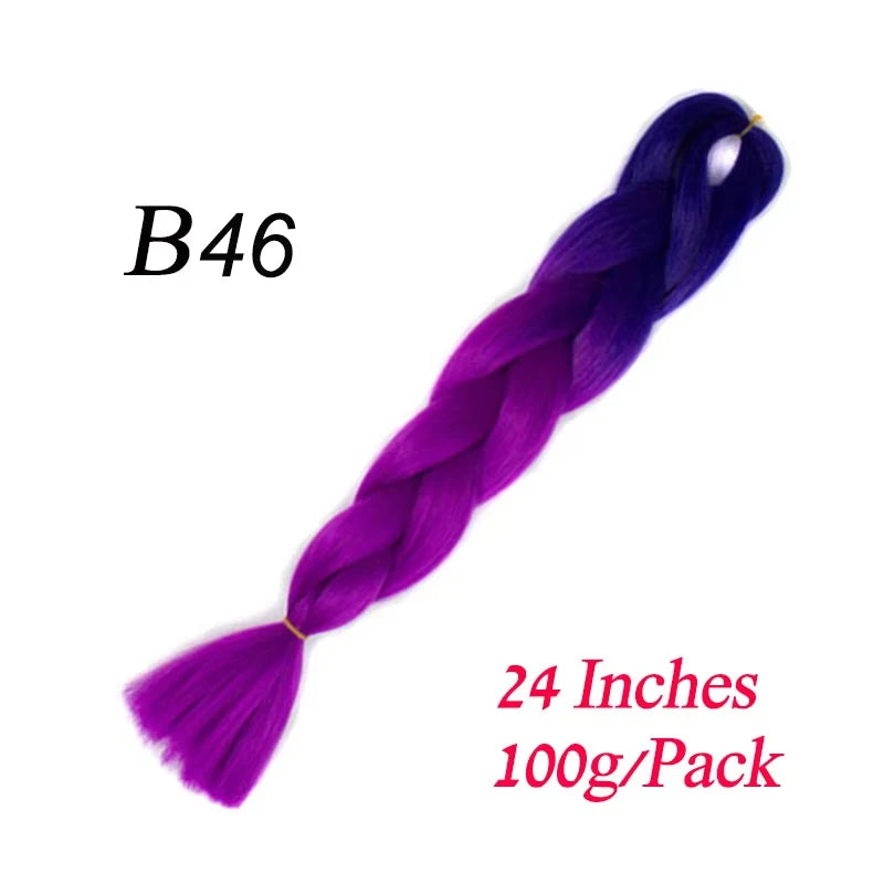 24 Inch Kanekalon Braiding Hair