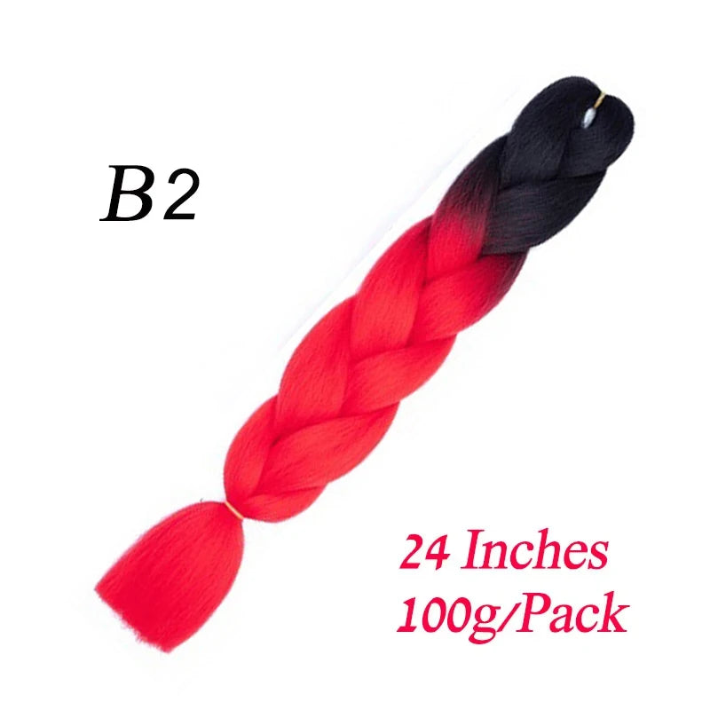24 Inch Kanekalon Braiding Hair