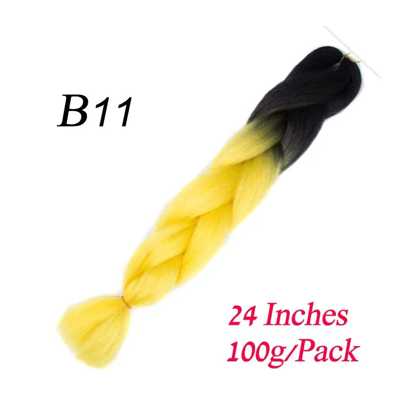 24 Inch Kanekalon Braiding Hair