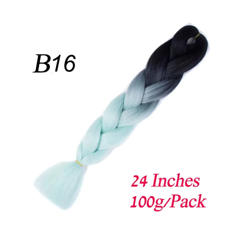 24 Inch Kanekalon Braiding Hair