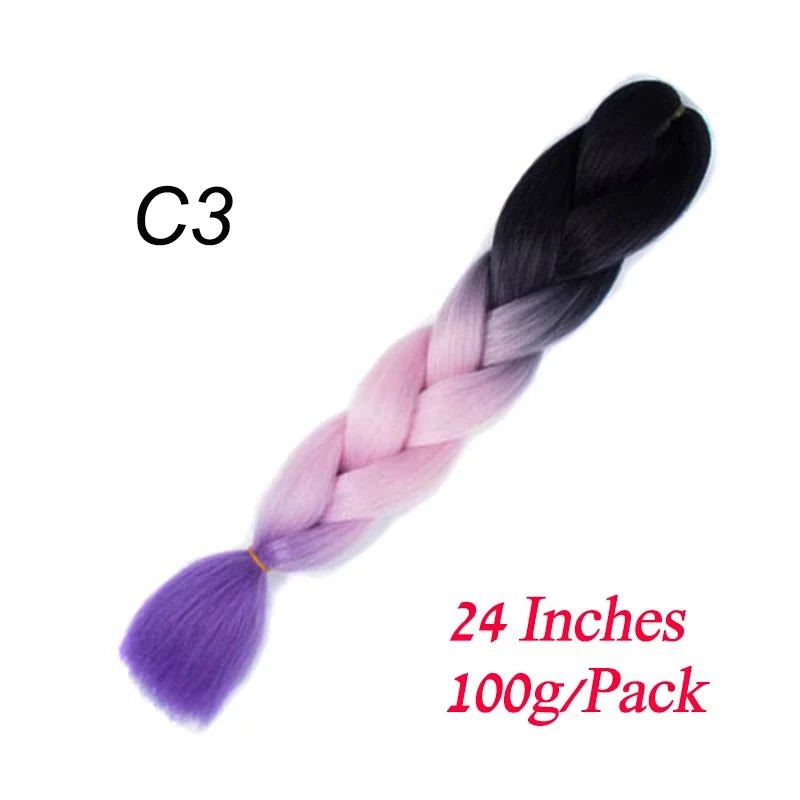 24 Inch Kanekalon Braiding Hair