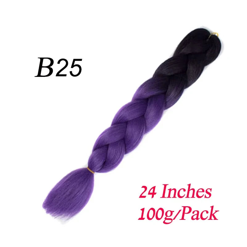 24 Inch Kanekalon Braiding Hair
