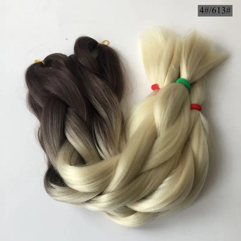 24 inch Tinsel and Regular Henlon Braiding Hair