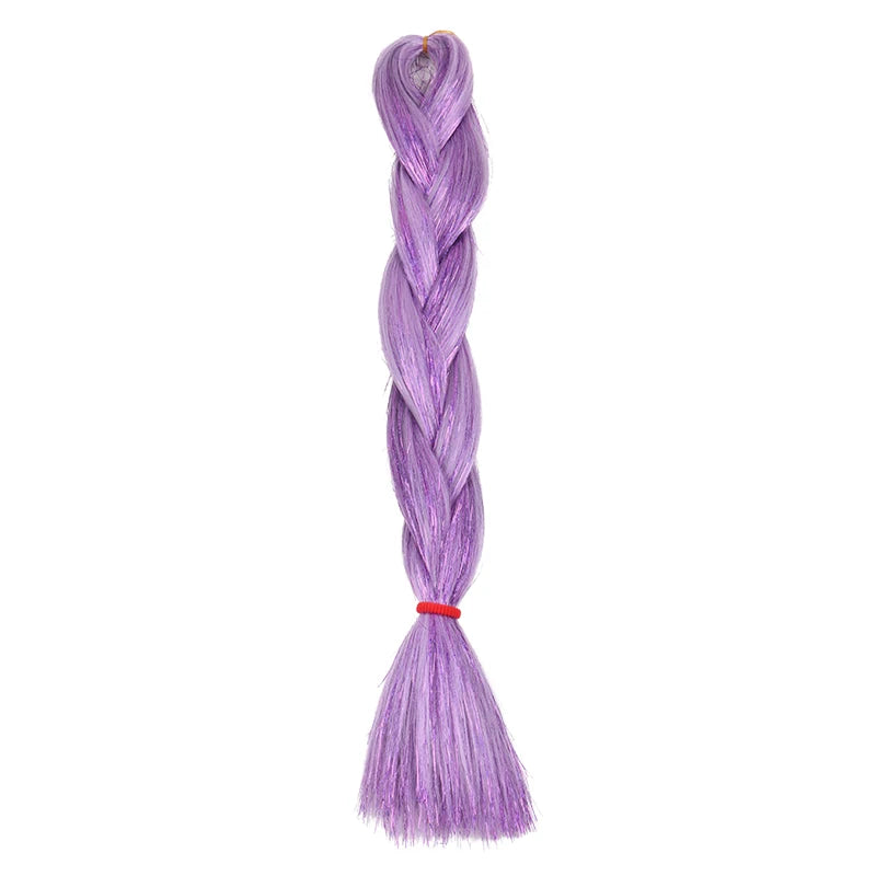 24 inch Tinsel and Regular Henlon Braiding Hair