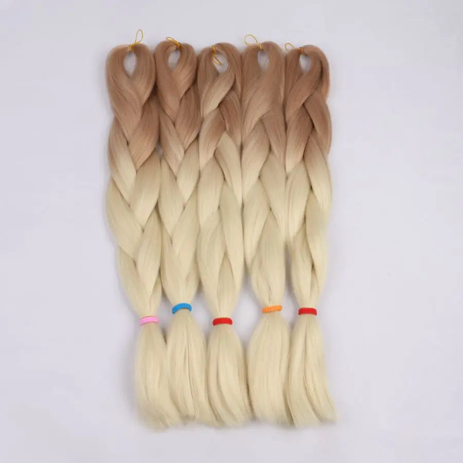 24 inch Tinsel and Regular Henlon Braiding Hair