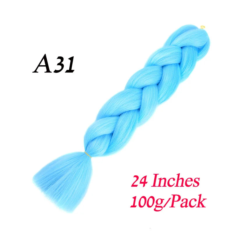 24 Inch Kanekalon Braiding Hair