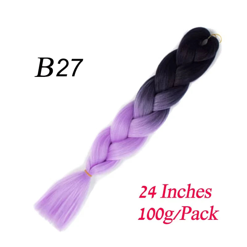 24 Inch Kanekalon Braiding Hair