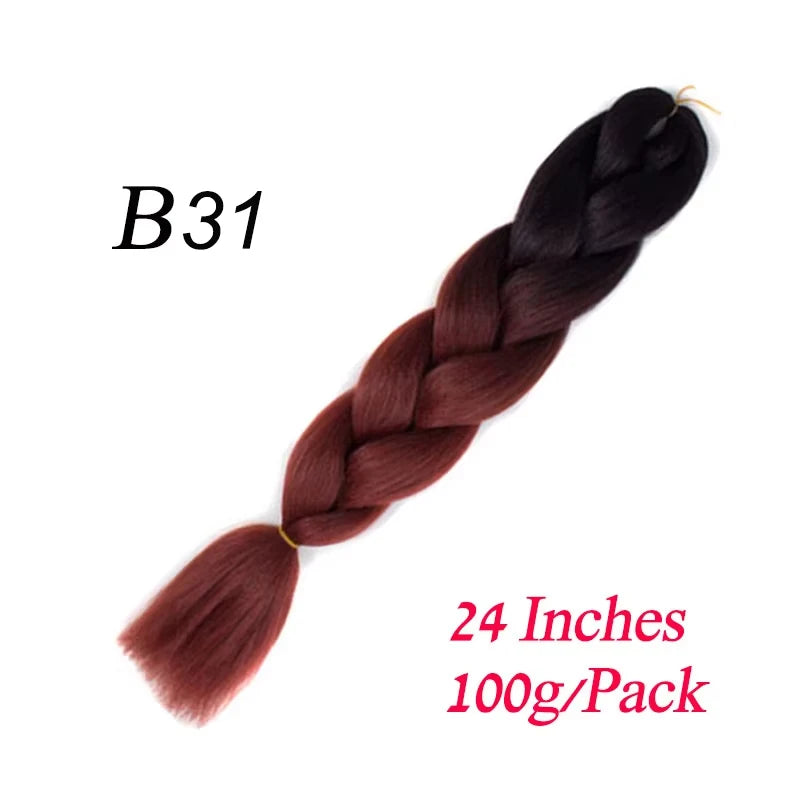 24 Inch Kanekalon Braiding Hair