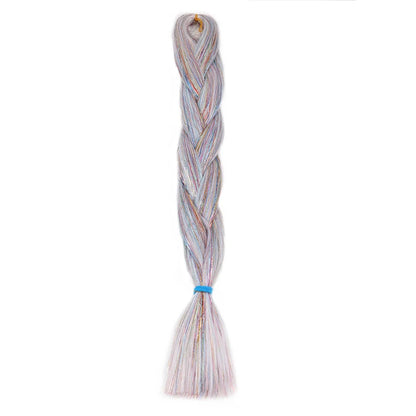 24 inch Tinsel and Regular Henlon Braiding Hair 