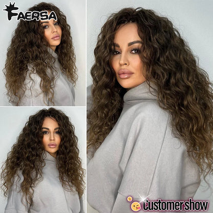 Deep Wavy Twist Crochet Hair Afro Curls Water Wave Crochet Braids Synthetic Curly Braiding Hair Extensions for Women 18 24 Inch