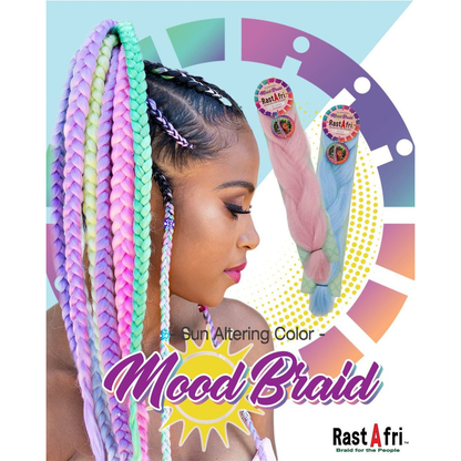 Mood Braid 48" Color Changing Braiding Hair Extensions