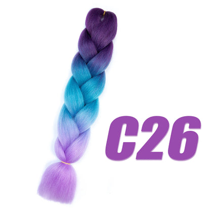 24 inch Kanekalon Braiding Hair