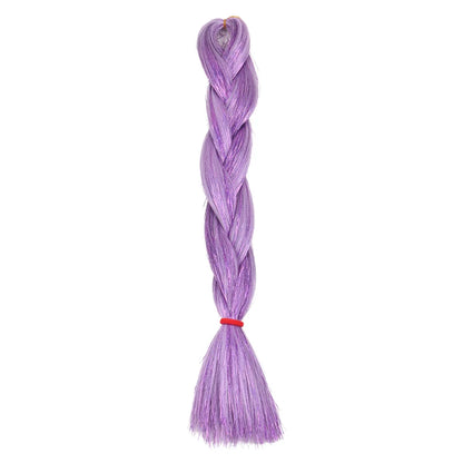 24 inch Tinsel and Regular Henlon Braiding Hair 
