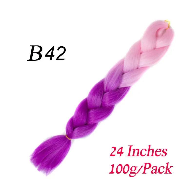 24 Inch Kanekalon Braiding Hair 